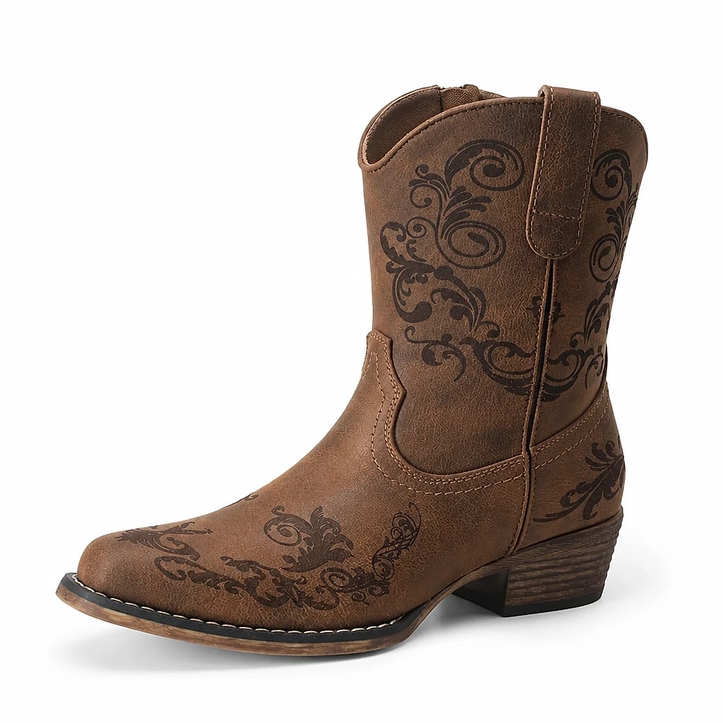 Bota de Vaqueros Puntera Cuadrada
