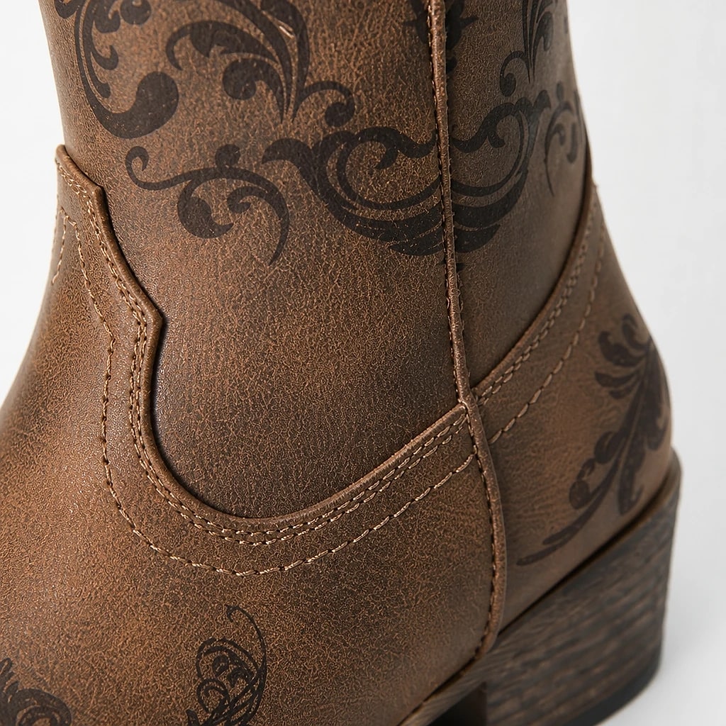 Bota de Vaqueros Puntera Cuadrada