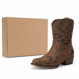 Bota de Vaqueros Puntera Cuadrada
