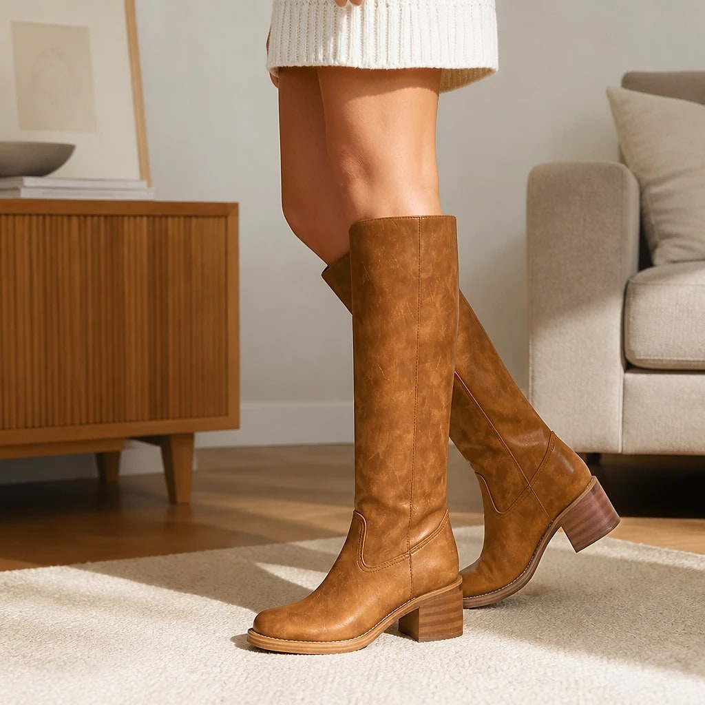 Botas Altas Caña Ancha