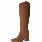 Botas Altas de Ante