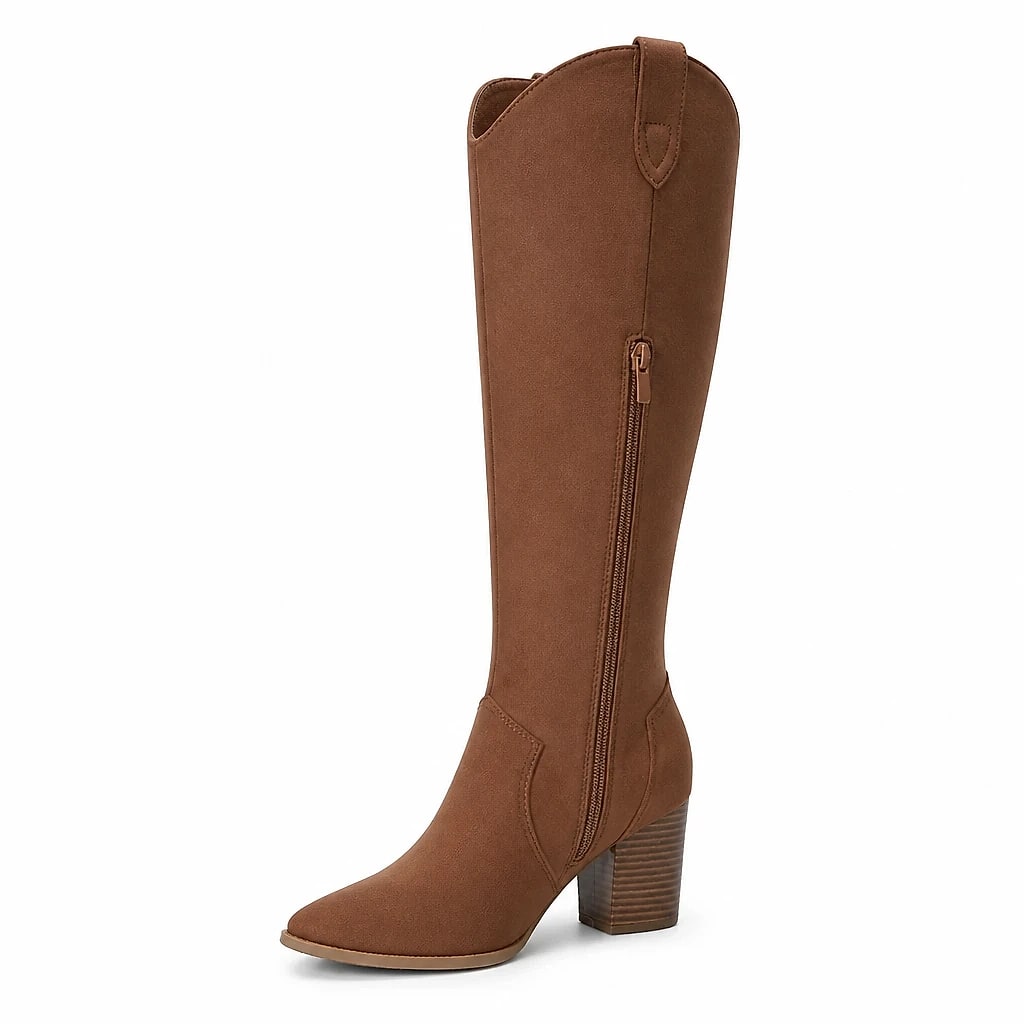 Botas Altas de Ante