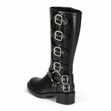 Botas Altas Moteras Ajustables