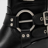 Botas Altas Moteras Ajustables
