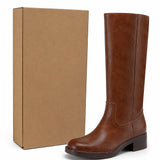 Botas Altas Mujer Caña Ancha