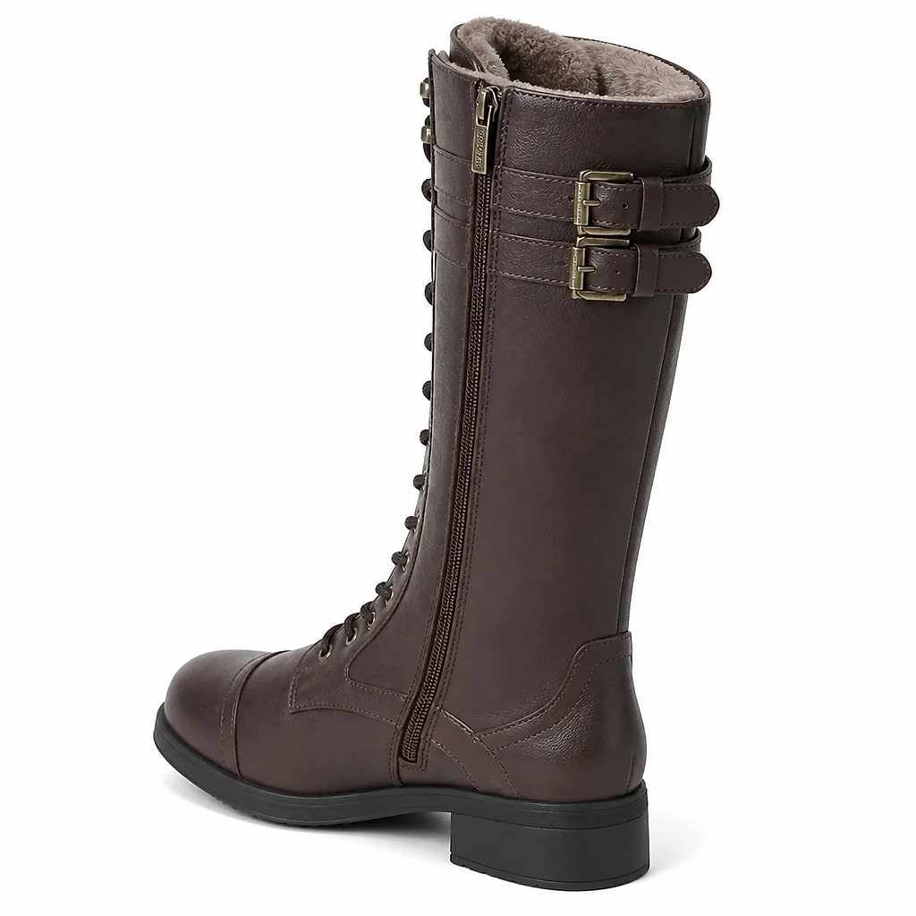 Botas Altas Mujer con Cordones