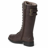 Botas Altas Mujer con Cordones