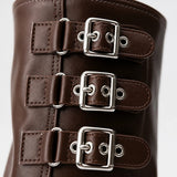Botas Altas Mujer con Hebillas