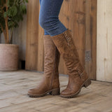 Botas Altas Mujer Tacón Bajo