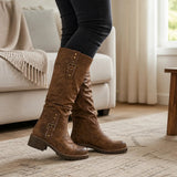 Botas Altas Mujer Tacón Bajo