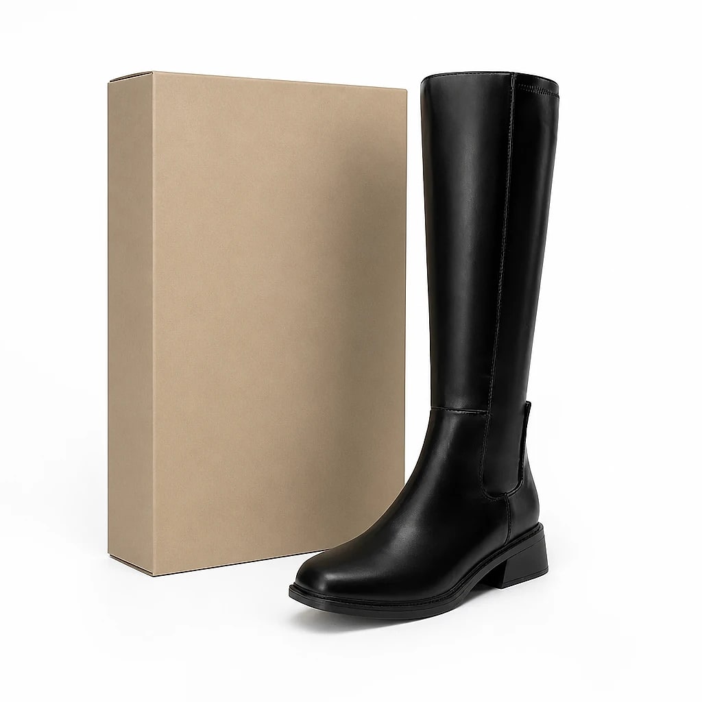 Botas Altas Negras Mujer
