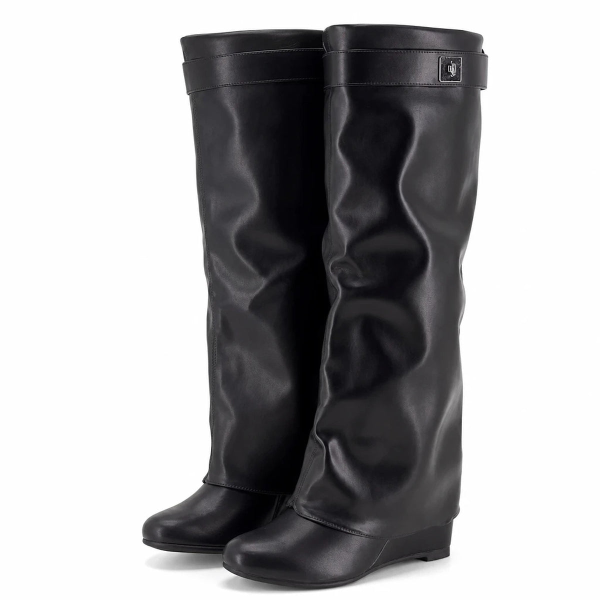 Botas Altas Plegables Mujer