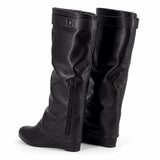Botas Altas Plegables Mujer