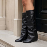 Botas Altas Plegables Mujer