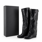 Botas Altas Plegables Mujer