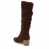 Botas Altas Tacón Ancho Mujer