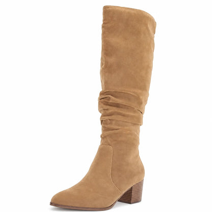 Botas Altas Tacón de Bloque
