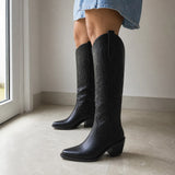 Botas Altas Vaqueras Mujer