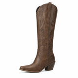 Botas Altas Western Caña Ancha