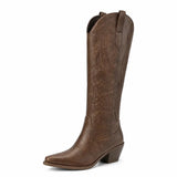 Botas Altas Western Caña Ancha