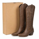 Botas Altas Western Caña Ancha