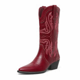 Botas Cowboy Mujer Bordadas