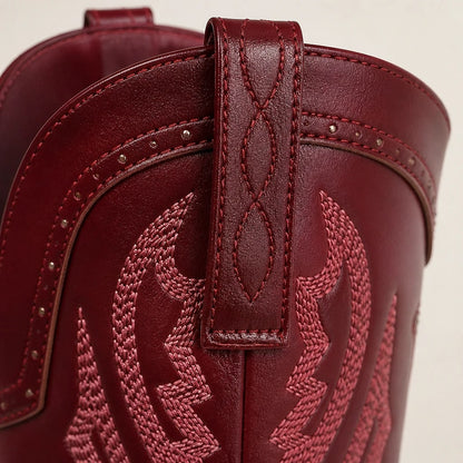 Botas Cowboy Mujer Bordadas