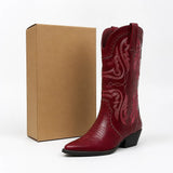 Botas Cowboy Mujer Bordadas