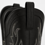 Botas de Vaquero Bordadas Mujer