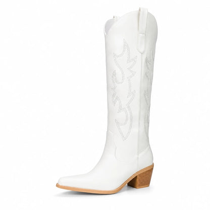 Botas Vaqueras Altas Mujer