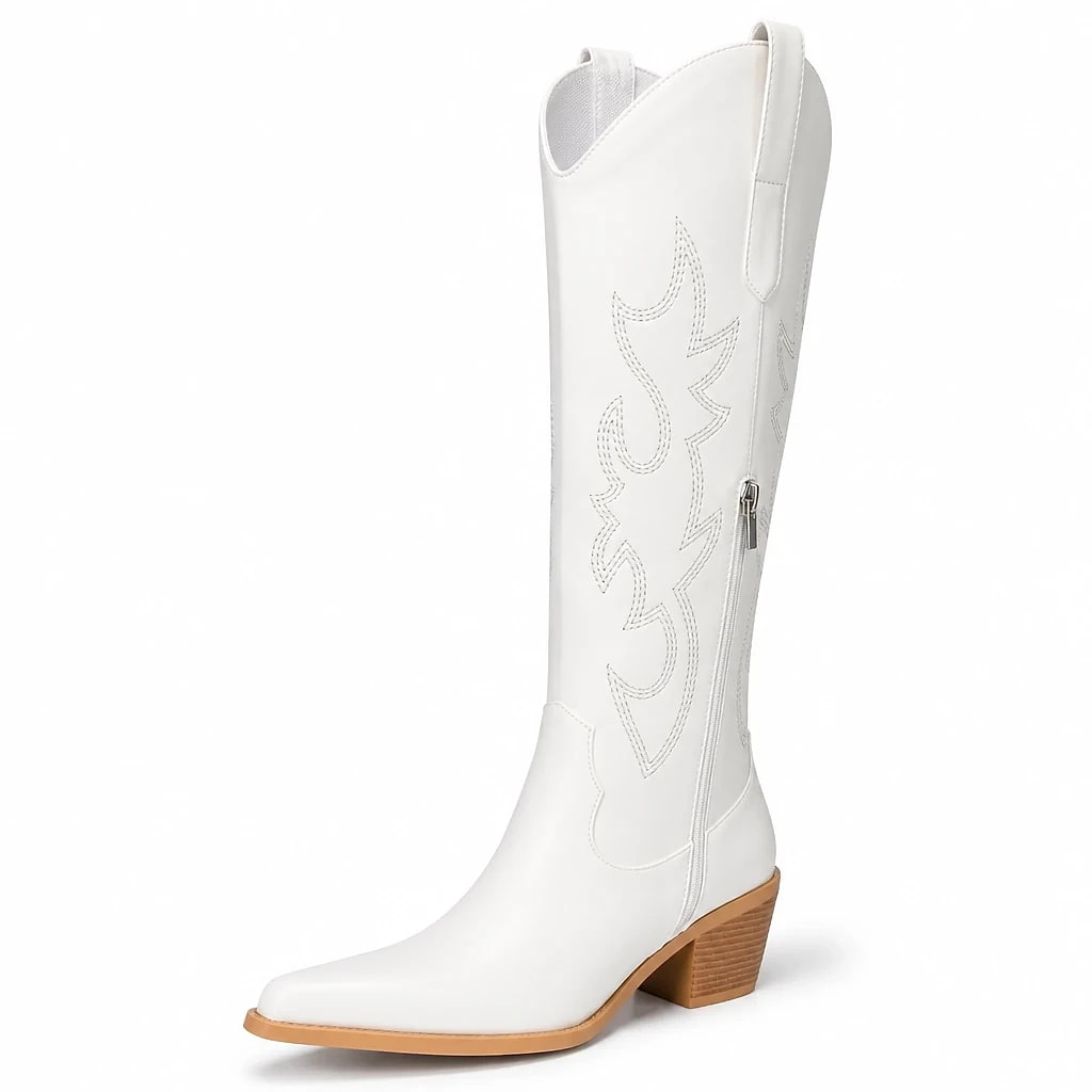 Botas Vaqueras Altas Mujer