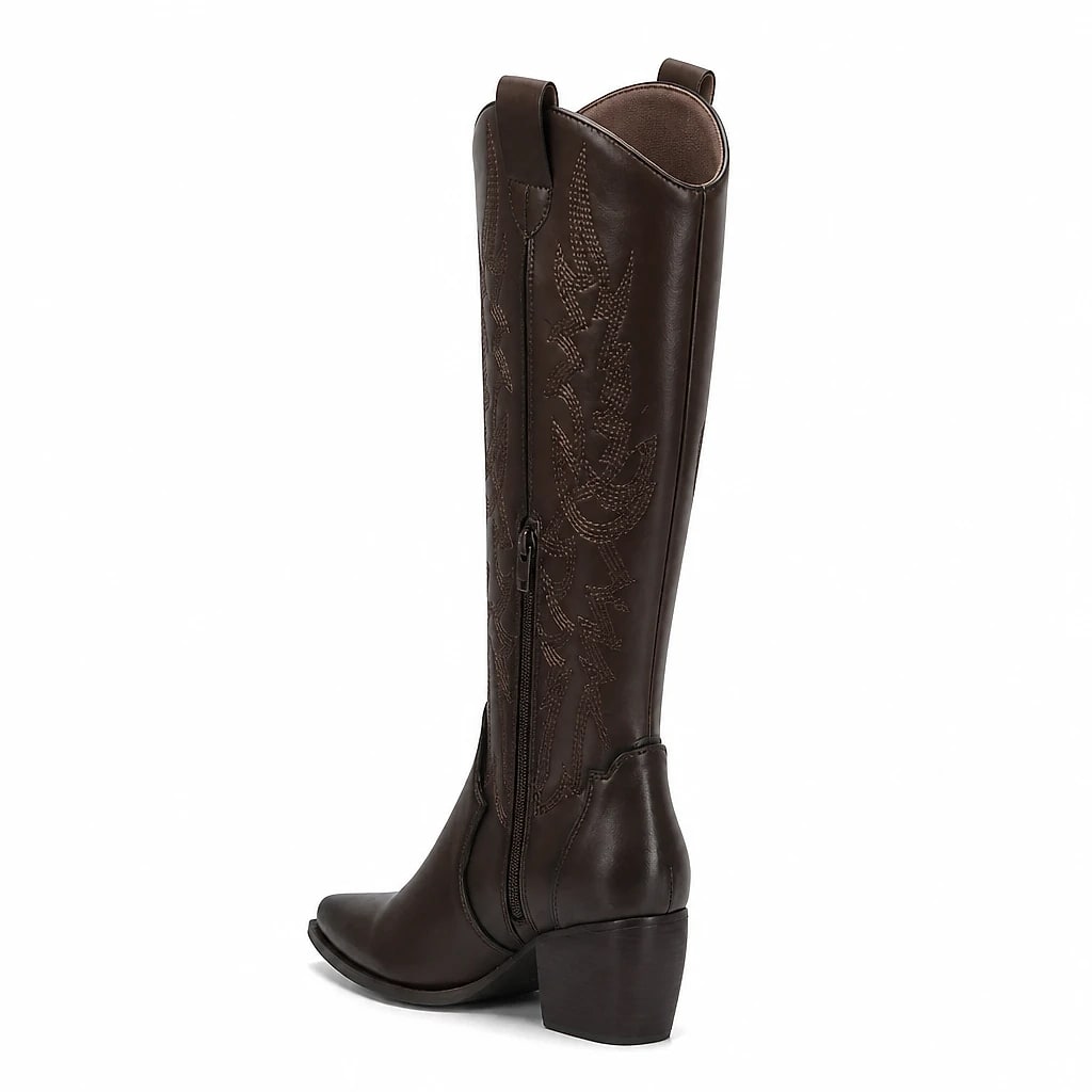 Botas Vaqueras Altas Mujer
