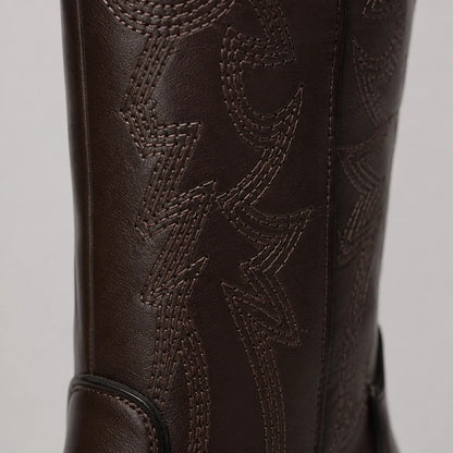 Botas Vaqueras Altas Mujer