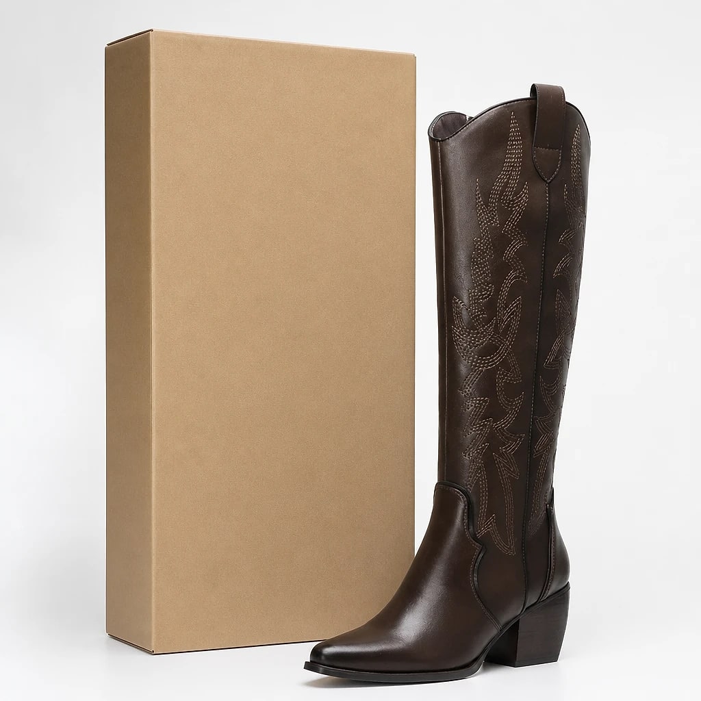 Botas Vaqueras Altas Mujer