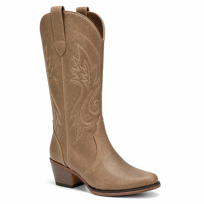 Botas Vaqueras Camperas Bordadas