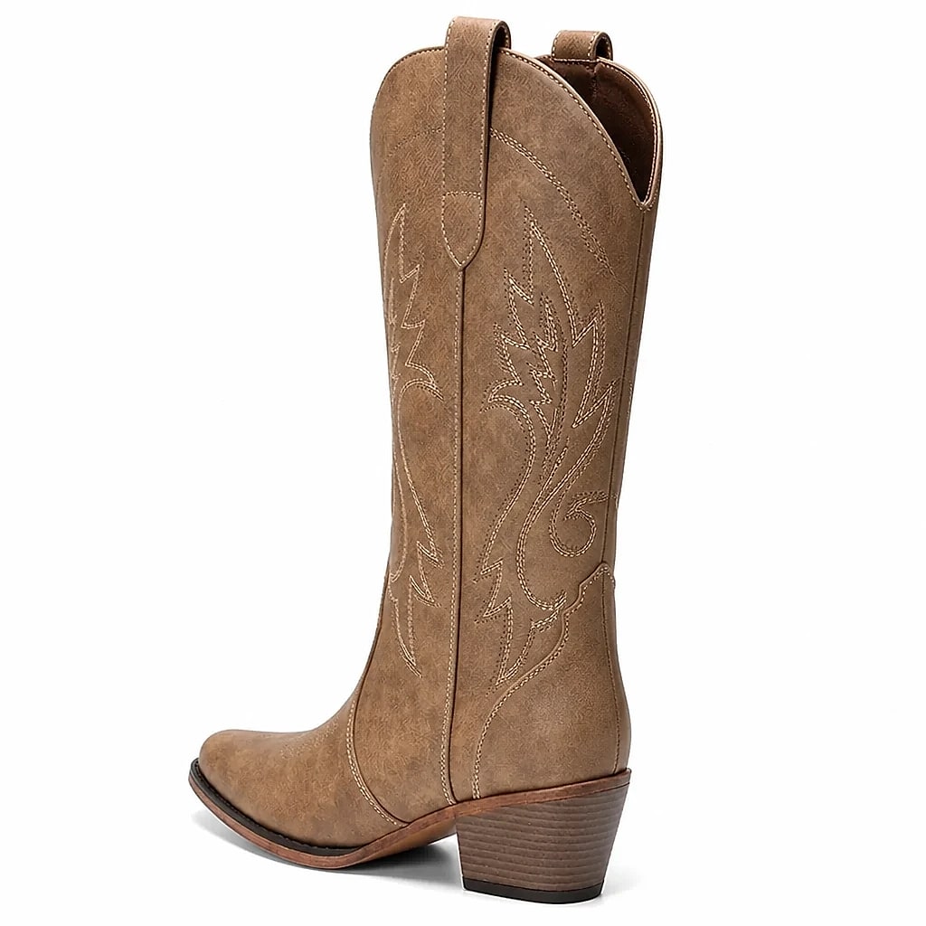 Botas Vaqueras Camperas Bordadas