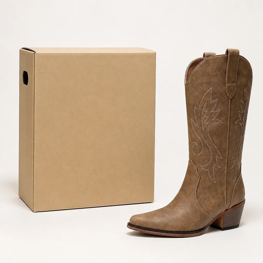 Botas Vaqueras Camperas Bordadas