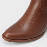 Botas Vaqueras Media Caña Bordadas