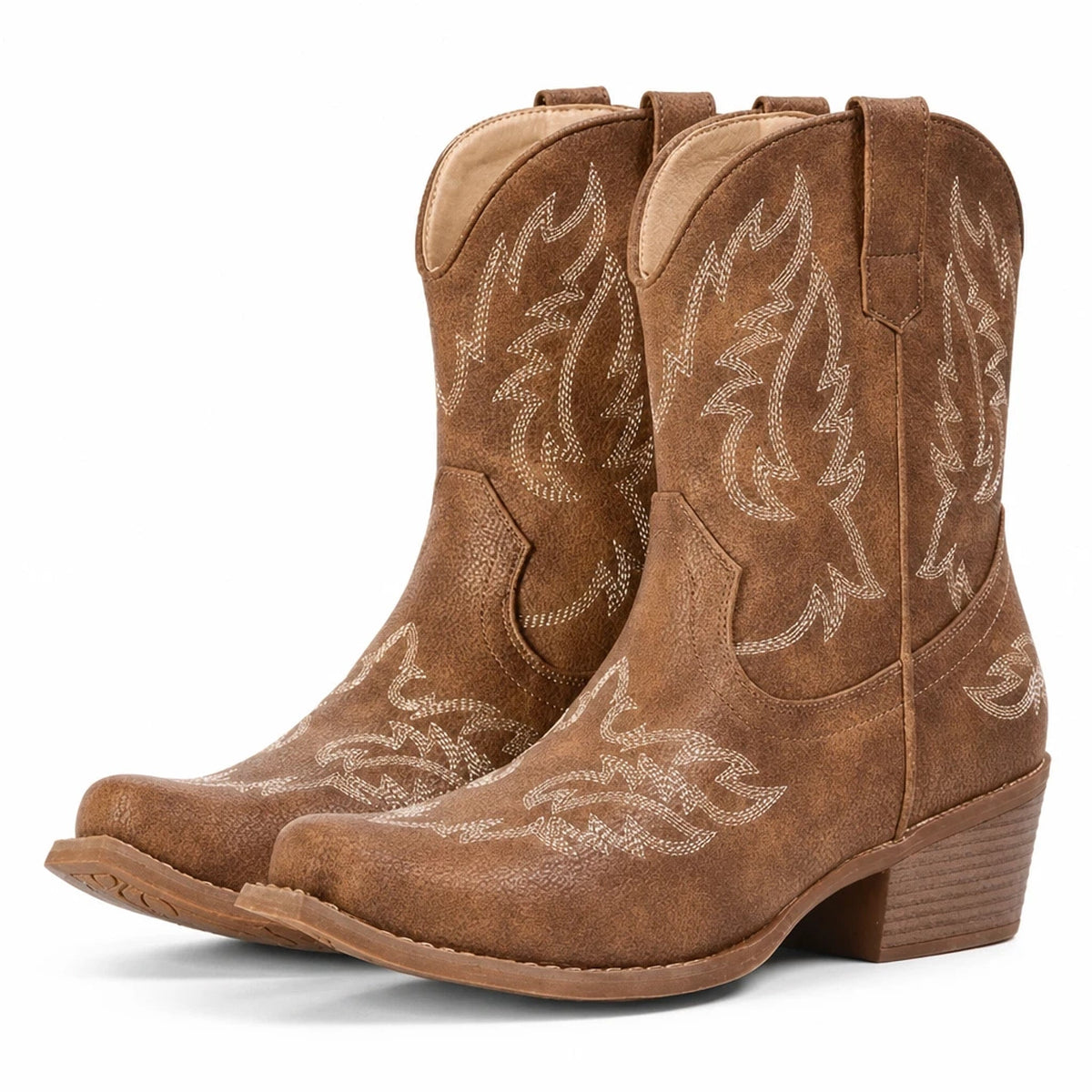 Botas Vaqueras Mujer Bordadas