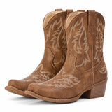 Botas Vaqueras Mujer Bordadas