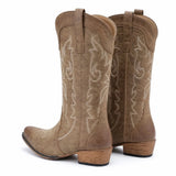 Botas Vaqueras Mujer Bordadas