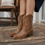 Botas Vaqueras Mujer Bordadas