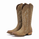 Botas Vaqueras Mujer Bordadas
