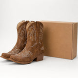 Botas Vaqueras Mujer Bordadas