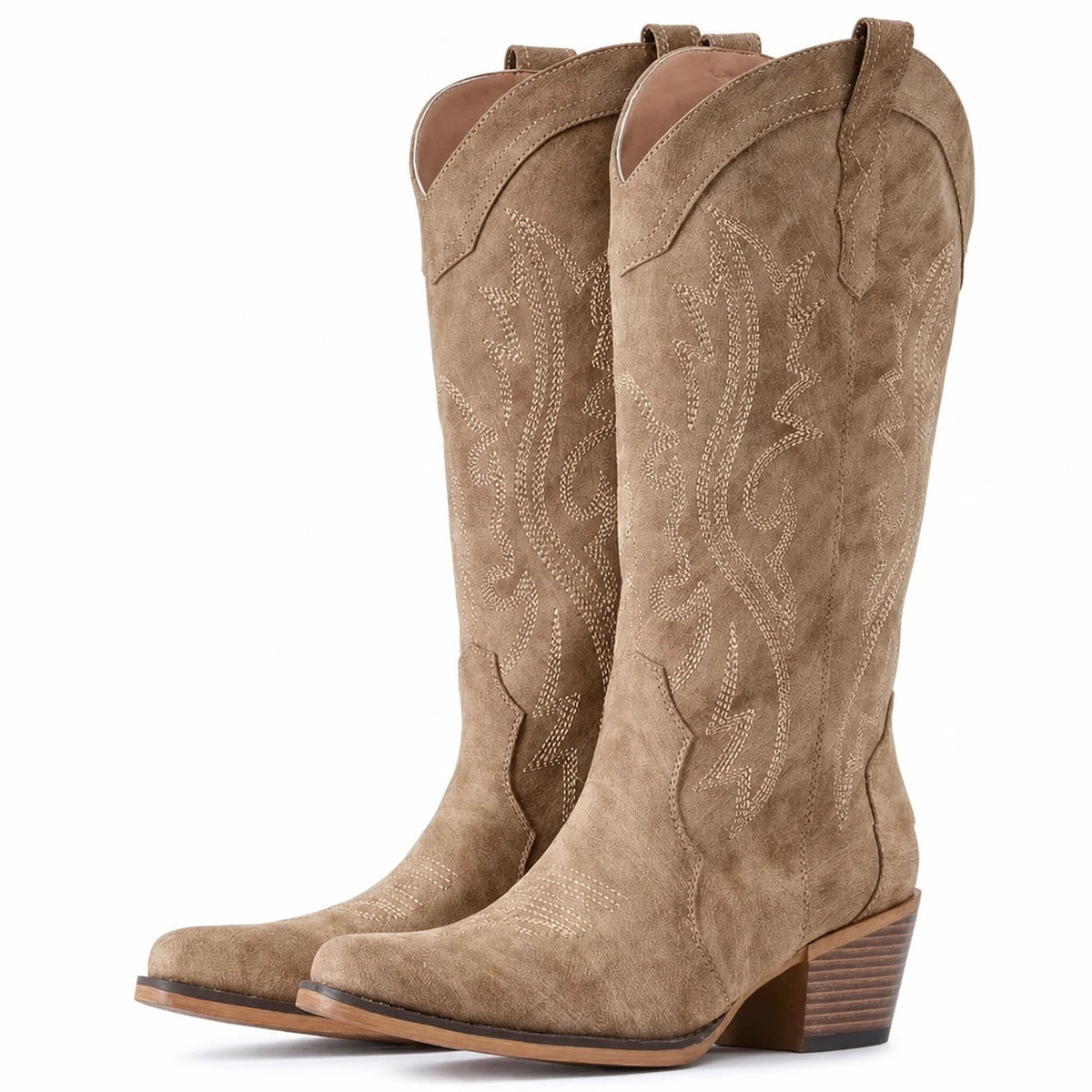 Botas Vaqueras Mujer Caña Media