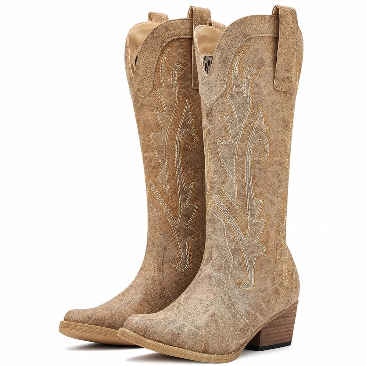 Botas Vaqueras Mujer Caña Media