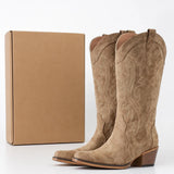 Botas Vaqueras Mujer Caña Media