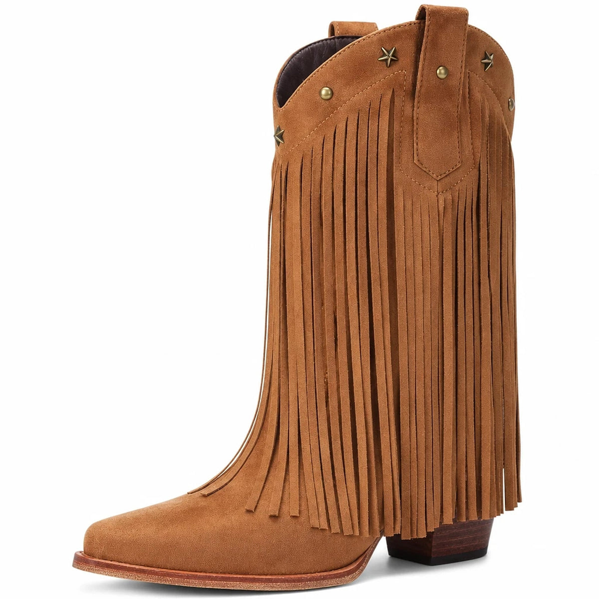 Botas Vaqueras Mujer con Flecos
