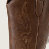 Botas Vaqueras Mujer Marrón