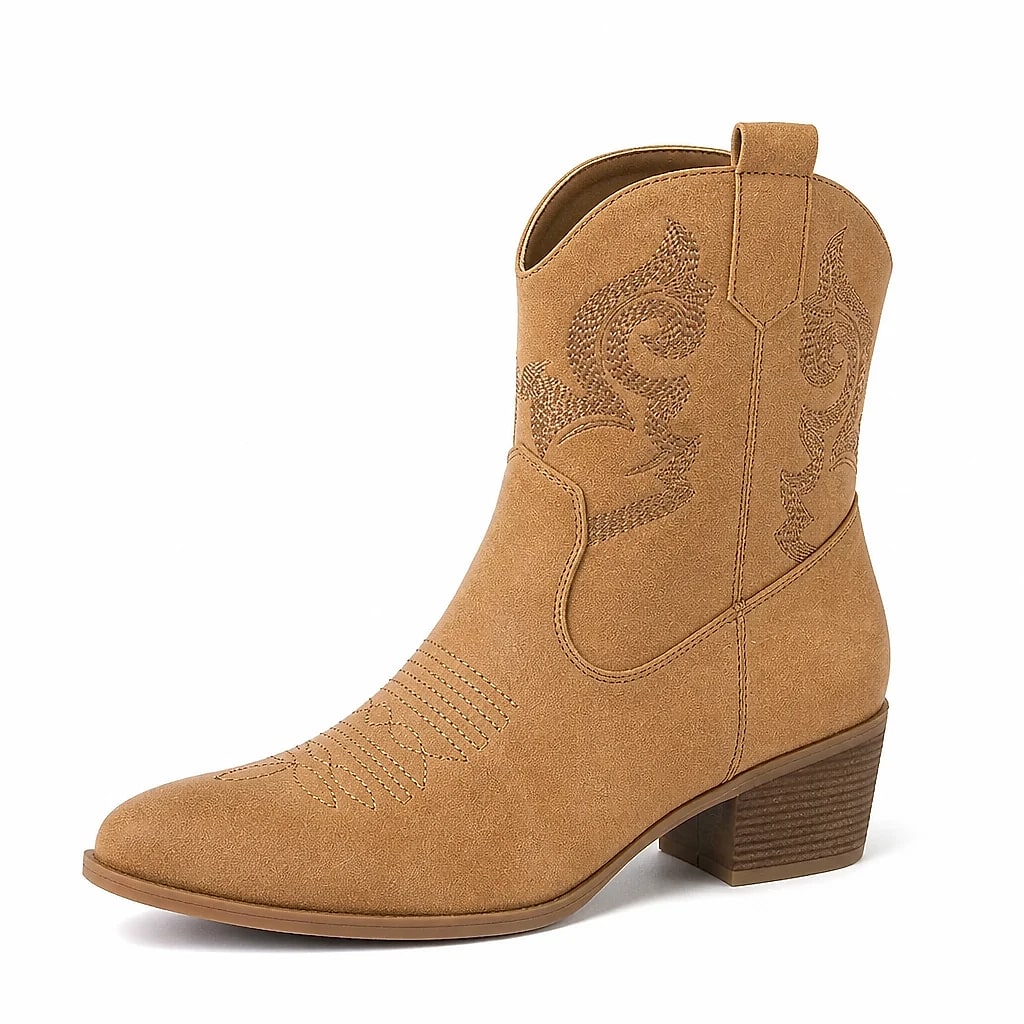 Botas Vaqueras Tobilleras Mujer